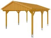 Skan Holz Fichtelberg - Satteldach Einzelcarport Breite 423 cm Gr. 1 - 423 x...