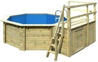 Karibu Pool Modell 1 C - kdi inkl. gratis Sandfilteranlage & Pool-Starterset