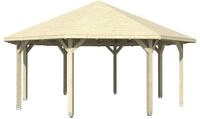 Skan Holz Pavillon Nice-Gr&ouml;&szlig;e 4-naturbelassen