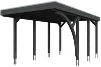 Skan Holz Carport Friesland 314x555 cm inkl. 1 Einfahrtsbogen Sparset 5...