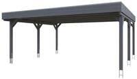 Skan Holz Grunewald - Flachdach Carport aus Leimholz Breite 622 cm Gr. 1 - 622...
