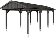 Skan Holz Fichtelberg - Satteldach Einzelcarport Breite 317 cm Gr. 2 - 317 x...