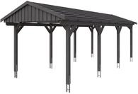 Skan Holz Fichtelberg - Satteldach Einzelcarport Breite 317 cm Gr. 2 - 317 x...