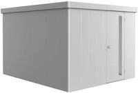 Biohort Ger&auml;tehaus Neo 292 x 348 cm (4C) Einzelt&uuml;r silber-metallic