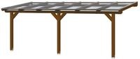 Skan Holz Terrassen&uuml;berdachung Bormio - Leimholz B 648 x T 400 cm (Gr&ouml;&szlig;e 12)