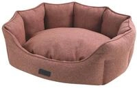 NOBBY Komfort Bett oval ANDA Komfort Bett oval ANDA rot 55 x 50 x 21 cm