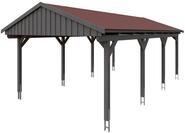 Skan Holz Fichtelberg - Satteldach Einzelcarport Breite 423 cm Gr. 2 - 423 x...