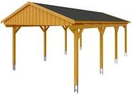 Skan Holz Fichtelberg - Satteldach Einzelcarport Breite 423 cm Gr. 2 - 423 x...