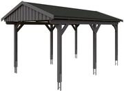 Skan Holz Fichtelberg - Satteldach Einzelcarport Breite 317 cm Gr. 1 - 317 x...