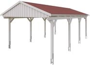 Skan Holz Fichtelberg - Satteldach Einzelcarport Breite 423 cm Gr. 2 - 423 x...