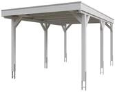 Skan Holz Grunewald - Flachdach Carport aus Leimholz Breite 321 cm Gr. 1 - 321...