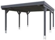 Skan Holz Grunewald - Flachdach Carport aus Leimholz Breite 427 cm Gr. 1 - 427...