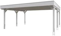 Skan Holz Grunewald - Flachdach Carport aus Leimholz Breite 622 cm Gr. 1 - 622...