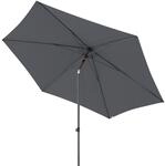 doppler Mittelmastschirm myZONE 300 Push up, Aluminium Anthrazit / 100 %...