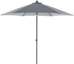 doppler Mittelmastschirm myZONE 300 Push up, Aluminium Anthrazit / 100 % Polyester