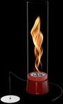 h&ouml;fats Tischfeuer Spin air 900 Emaille Rot