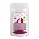 Herrmann's Classic 12x130g Beutel Hundenassfutter Bio Rinderherz mit Fenchel
