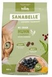 Sanabelle 1 x 400g No Grain Huhn Katzentrockenfutter