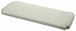 Cinas Bankauflage ROSENBORG, 120 cm, 100 % Polyester Sand