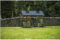 Halls Gew&auml;chshaus Icon Planthouse - 7,3 m&sup2; / 9,7 m&sup2; 3,79 x 1,92 m - 7,3 m&sup2;...