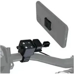 Oxford Handyhalter Lenkerhalterung mit USB-C Anschluss zur Montage am Lenker (