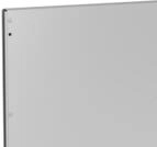 Biohort Paneelpaket MAXI f&uuml;r DaVinci 1,5m 2 St&uuml;ck Paneele silber-metallic B138314