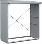 H&ouml;rmann Kaminholzregal Berry B 181 x T 103 cm (KHR Typ 2), Motiv Modern (mit...