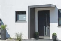 Gutta Rechteckvordach BS Plus 160 inkl. Seitenteil (neues Modell) Seitenteil...