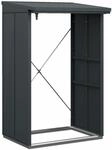 H&ouml;rmann Kaminholzregal Berry B 123 x T 103 cm (KHR Typ 1), Motiv Modern (mit...