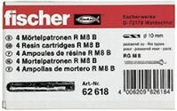 FISCHER M&ouml;rtelpatrone R M 8 (4 St&uuml;ck)