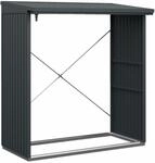 H&ouml;rmann Kaminholzregal Berry B 181 x T 103 cm (KHR Typ 2), Motiv Classic (mit