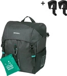 Basil 03382656, Basil Einzeltasche Discovery 365D schwarz 20 l MIK Hooks