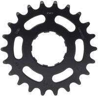 KMC 03378460, KMC Steck-Zahnkranz 22 Z&auml;hne 1/2 x 1/8" CrMo f&uuml;r Enviolo schwarz