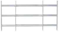 Alberts&reg; Fenstergitter Secorino Basic,ausziehbar,galv.blau verzinkt,HxB-B