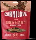 Carnilove Dog Jerkys 12 x 100g Hundesnack Pute & Kaninchen