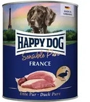 HAPPY DOG 800 Gramm Hundenassfutter 6 x 800 Gramm Ente Pur