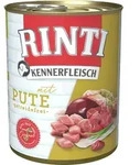 RINTI Kennerfleisch 800g Dose Hundenassfutter Sparpaket 24 x 800 Gramm Pute