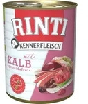 RINTI Kennerfleisch 800g Dose Hundenassfutter 12 x 800 Gramm Kalb