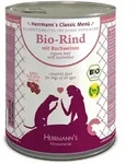 Herrmann's Classic 6x800g Dose Hundenassfutter Bio Rind mit Buchweizen