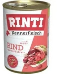 RINTI Kennerfleisch 400g Dose Hundenassfutter 6 x 400 Gramm Rind