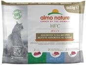 Almo Nature HFC Jelly 3 Sorten mit Thunfisch 6 x 55g Beutel Multipack