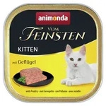 animonda Vom Feinsten Kitten 100g Schale Katzennassfutter 32 x 100 Gramm Gefl&uuml;gel