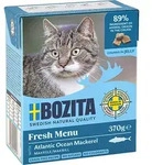 Bozita H&auml;ppchen in Gelee 370 Gramm Katzennassfutter 16 x 370 Gramm mit Makrele