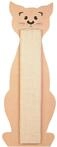 TRIXIE Kratzbrett Katze 21 x 58 Centimeter natur/beige