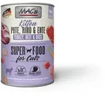 MAC's Cat Kitten 400g Dose Katzennassfutter Sparpaket 12 x 400 Gramm Pute, Rind &