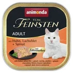 animonda Vom Feinsten Adult mit Schlemmerkern 100g Schale Katzennassfutter 32 x...