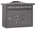 Burg W&auml;chter Briefkasten Sylt Alteisen 1883 E