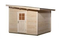 Weka 28 mm Gartenhaus 260 Anbauhaus 300 x 235 cm - 50 % Rabatt auf...