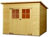 Weka 19 mm Gartenhaus 325 -299 x 250 cm - 50 % Rabatt auf Dacheindeckung