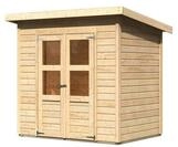 Karibu Eco Gartenhaus Merseburg 2 - 14mm-182 x 122cm